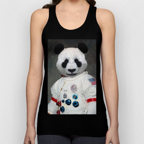 Bear-o-naut Unisex Tank Top