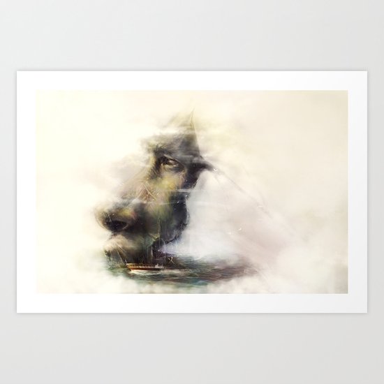 FADING MEMORIES Art Print