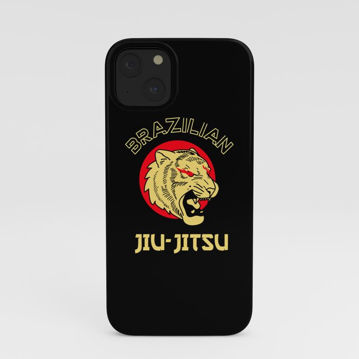Brazilian Jiu-Jitsu Fire Tiger iPhone Case