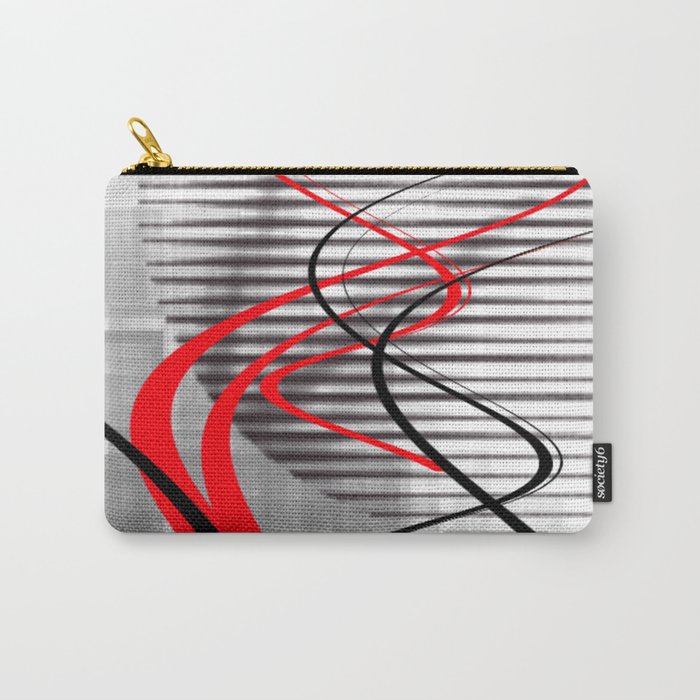 winter abstract digital painting Carry-All Pouch