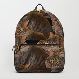 12 cats, painterly Backpack
