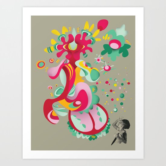 Vampiress Art Print