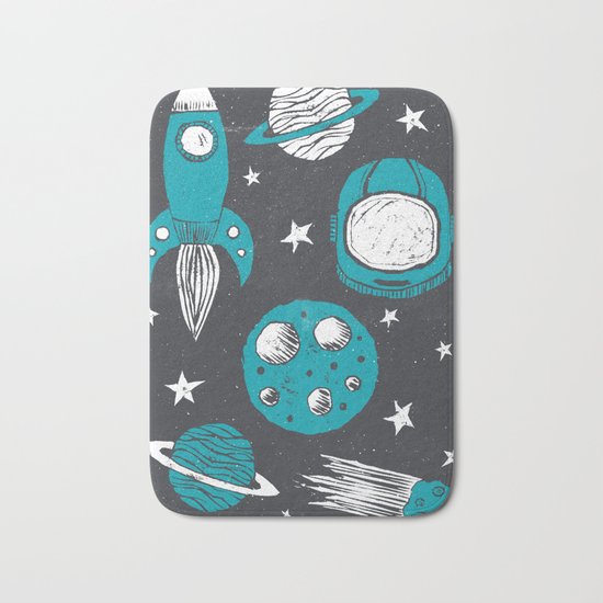 Space Age Bath Mat