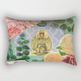 For the Love of Monkeys Rectangular Pillow