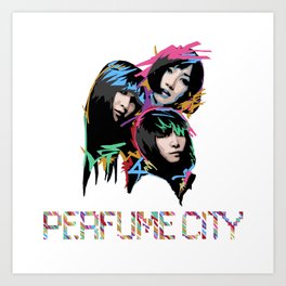 Perfume City by Borghie Art Print | Digital, Music, People, Pop Art 