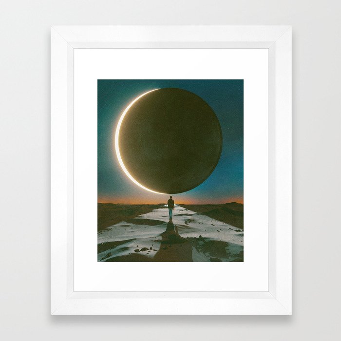 TOTALITY (everyday 08.21.17) Framed Art Print by beeple | Society6