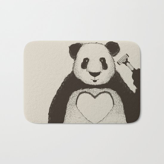 Panda Love Bath Mat