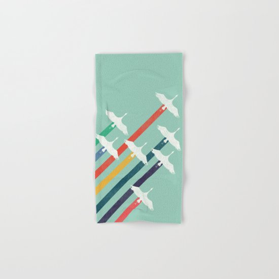 The Cranes Hand & Bath Towel
