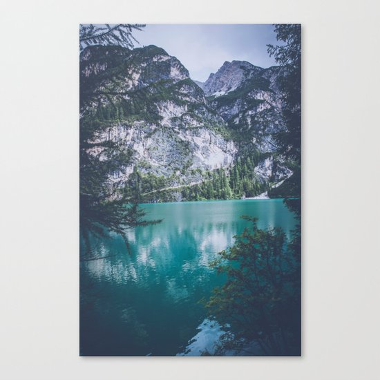 Peer Through Canvas Print