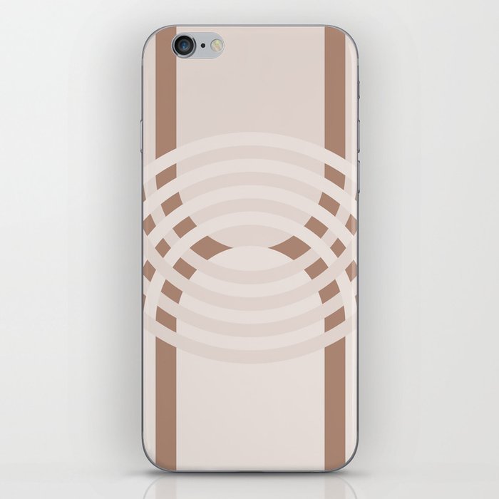 Arches Composition in Minimalist Bohemian Tan iPhone Skin