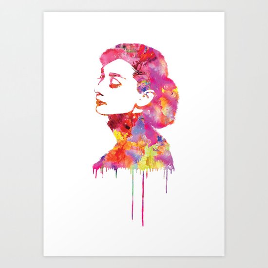 Audrey Art Print
