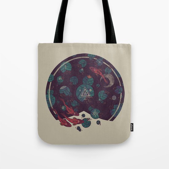 Amongst the Lilypads Tote Bag