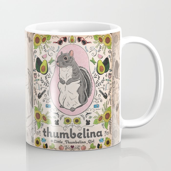 Little Thumbelina Girl: Thumb's Favorite Things in Color Coffee Mug