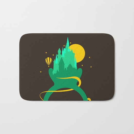 Emerald Ring Bath Mat