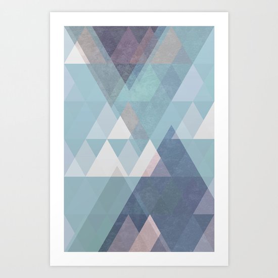 Modern Geometric II Art Print
