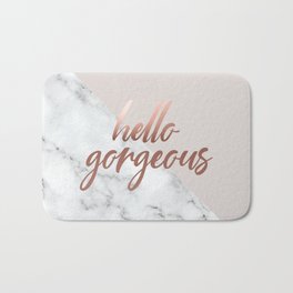 Hello Gorgeous Bath Mats For Any Bathroom Decor Style Society6
