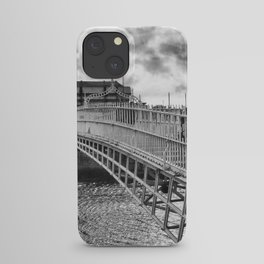 Ha'Penny Bridge in Dublin iPhone Case