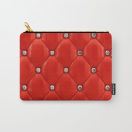 Red upholstery pattern Carry-All Pouch