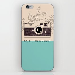 Catch the moment iPhone Skin
