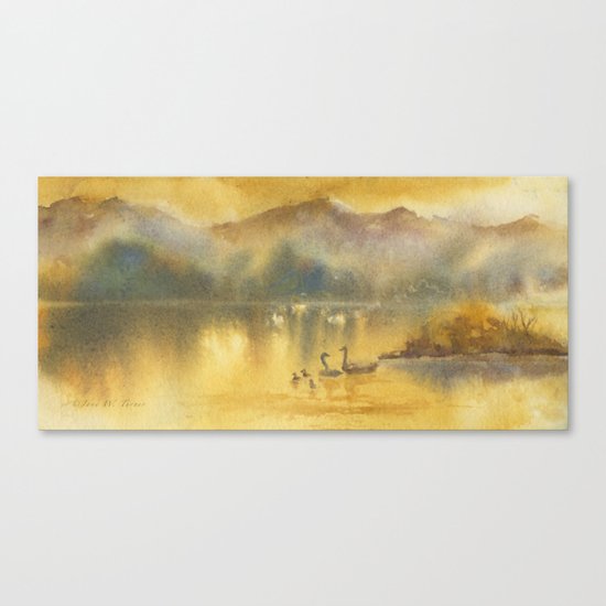 Golden Sunrise Canvas Print