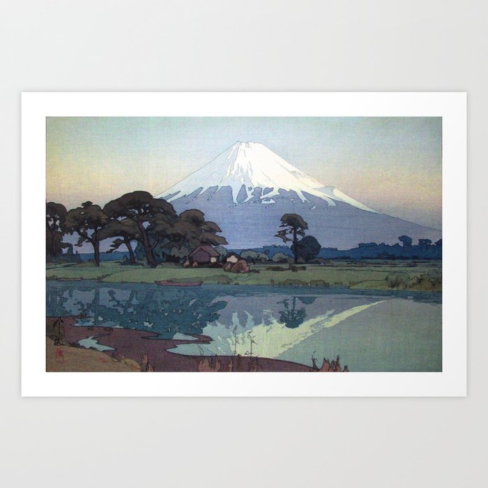 Suzukawa by Hiroshi Yoshida - Japanese Vintage Ukiyo-e Woodblock Art Print