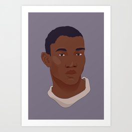 Handsome boy Art Print