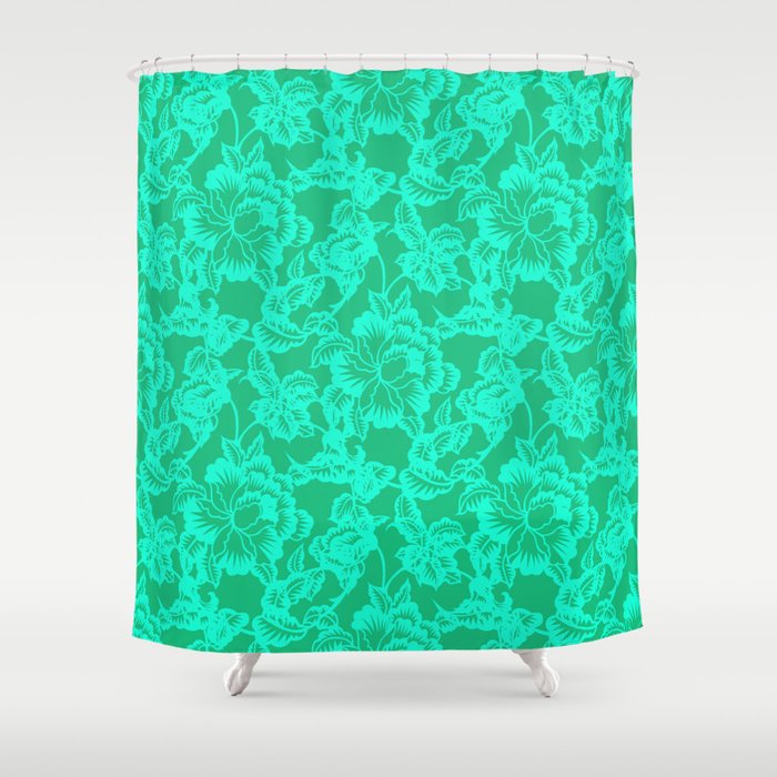 Vintage Floral 11 Shower Curtain