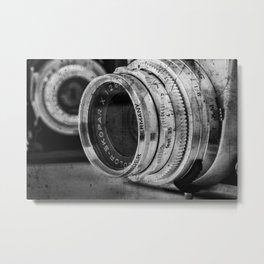 Classic Lenses Metal Print | Lenses, Black And White, Photo, Camera, Voigtlander, German, Cameras, Digital, Classic, Lens 