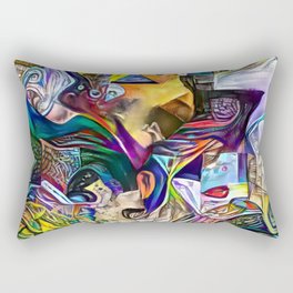 Color Jungle Rectangular Pillow