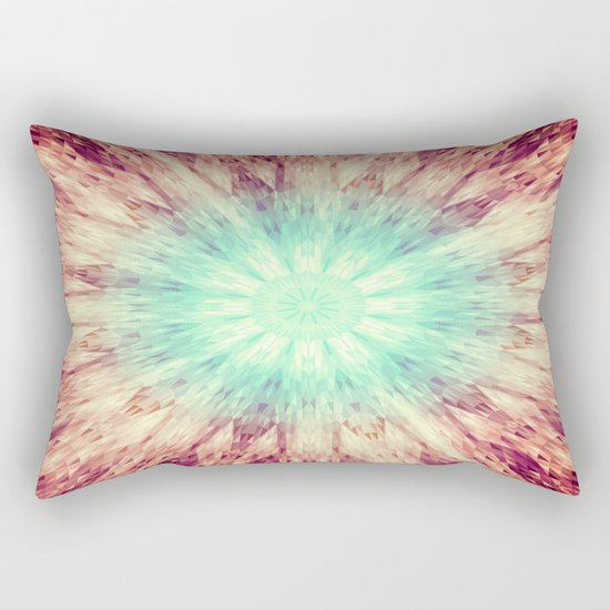 Mandala Glow Rectangular Pillow