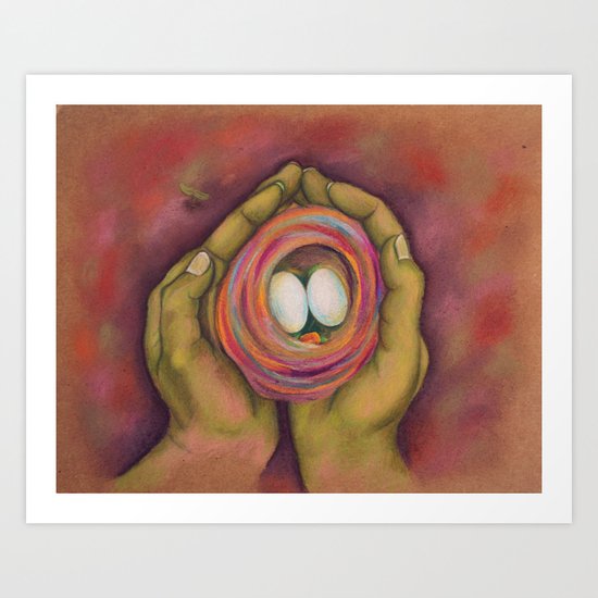 mother nature Art Print