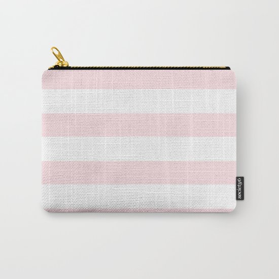 Simply Stripes in Pink Flamingo Carry-All Pouch