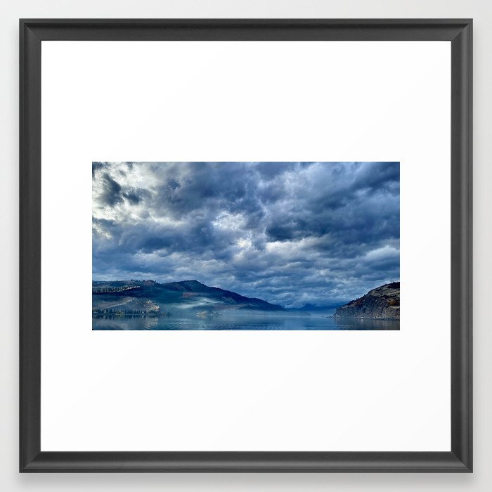 Columbia River Gorge Framed Art Print