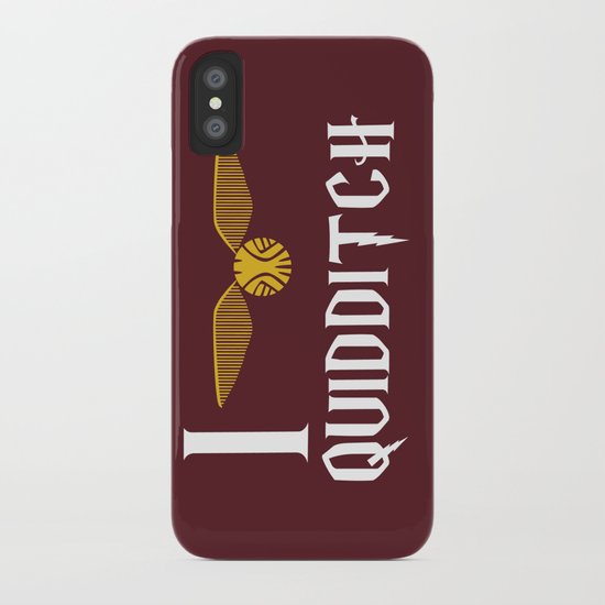 I love Quidditch iPhone Case