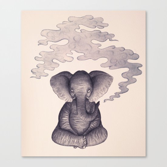 Elephant Canvas Print