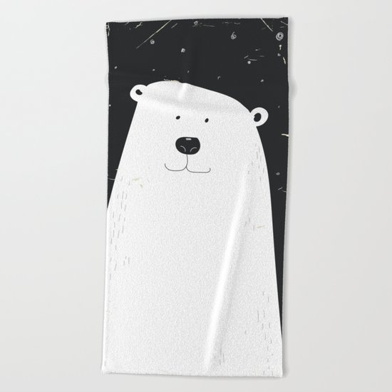 Polar bear Beach Towel