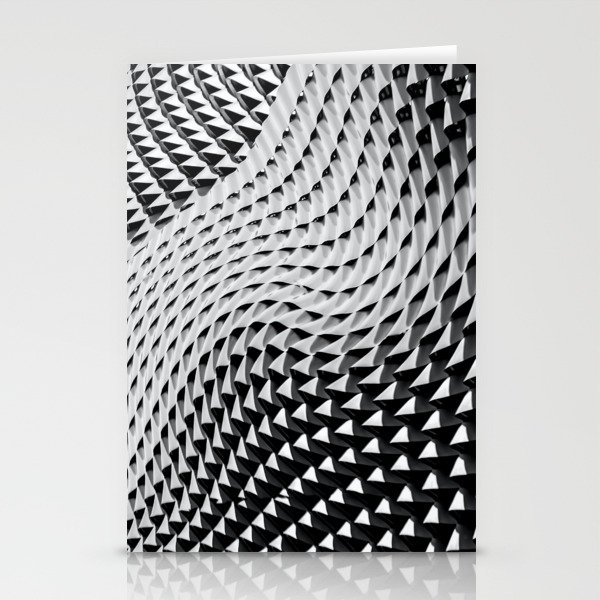 3D black & white Stationery Cards