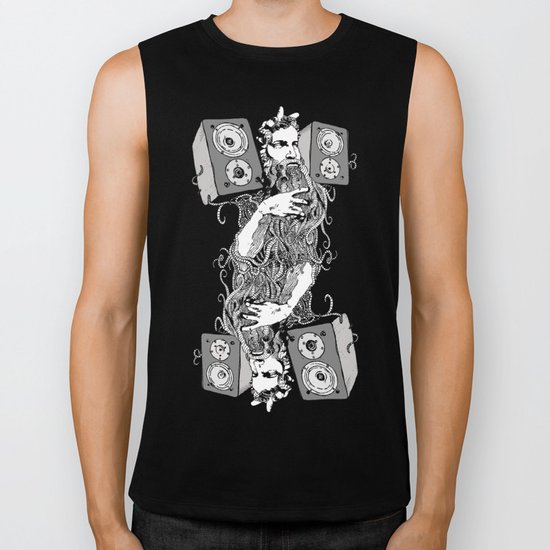 Double Stereo Moses Biker Tank
