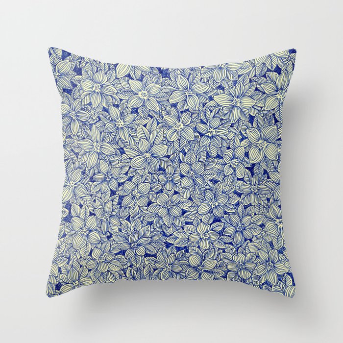 dogwood Throw Pillow by Yes Menu | Society6