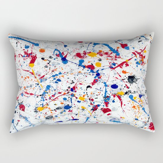 Abstract #3 - Exhilaration Rectangular Pillow