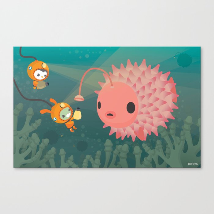 The Octonauts Pufferfish Canvas Print