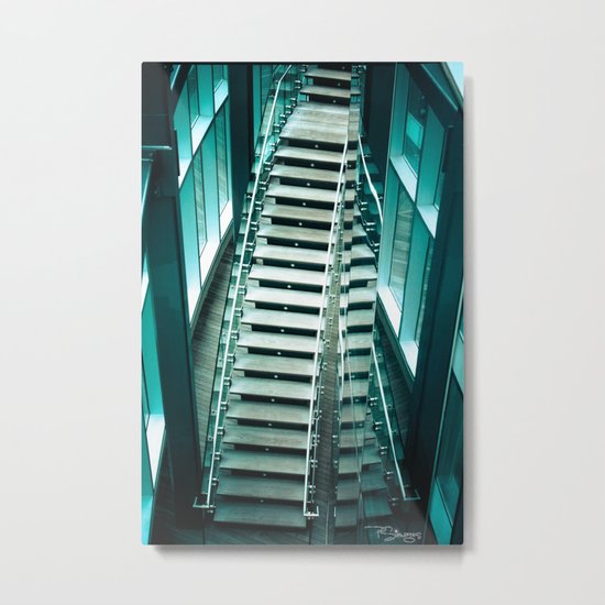 Revel Steps Metal Print