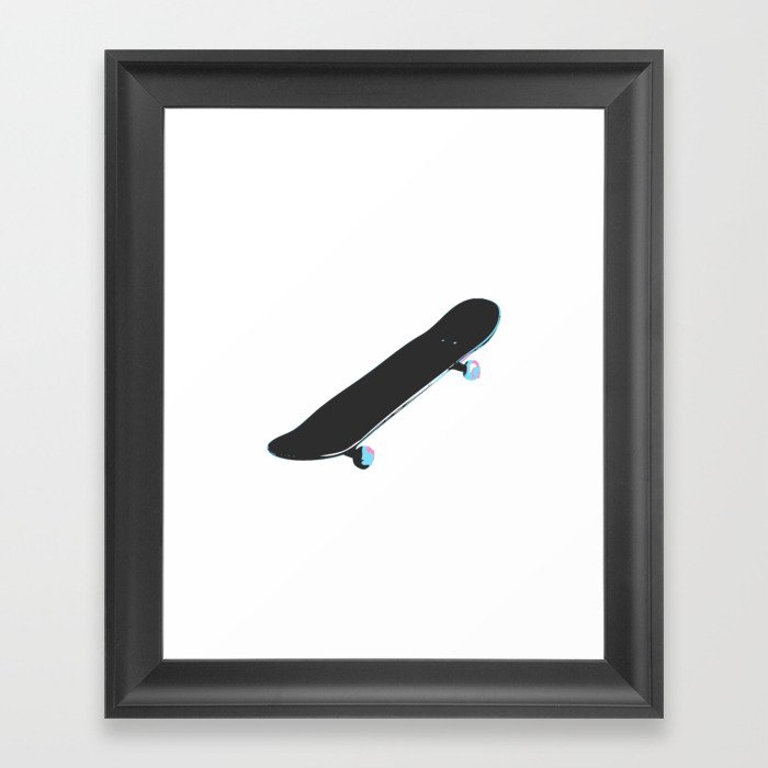 Skateboarding Framed Art Print
