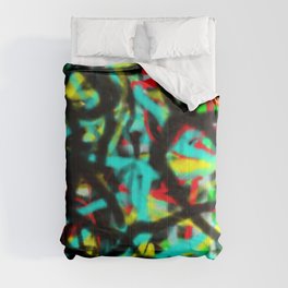 Street 18. Abstract Painting.  Comforter