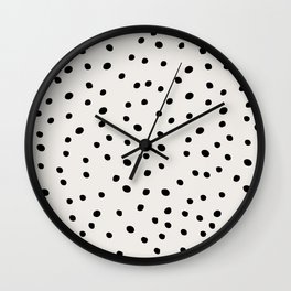 Vintage Dots Wall Clock