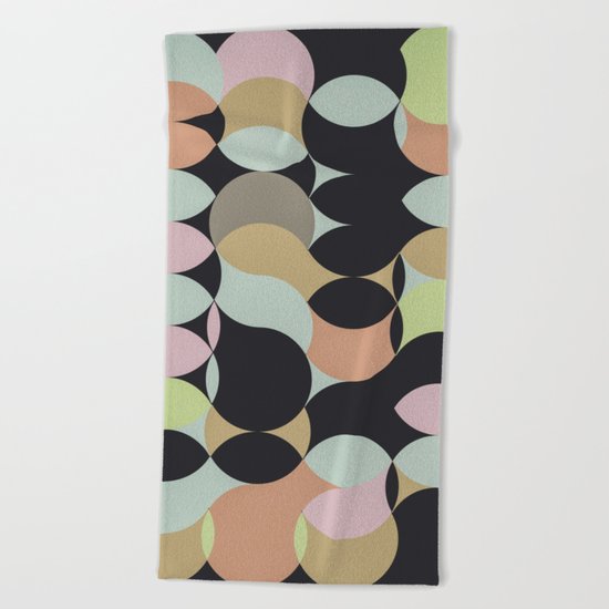 Circles II Beach Towel