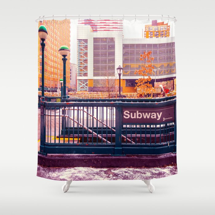 New York City Street #2 Shower Curtain