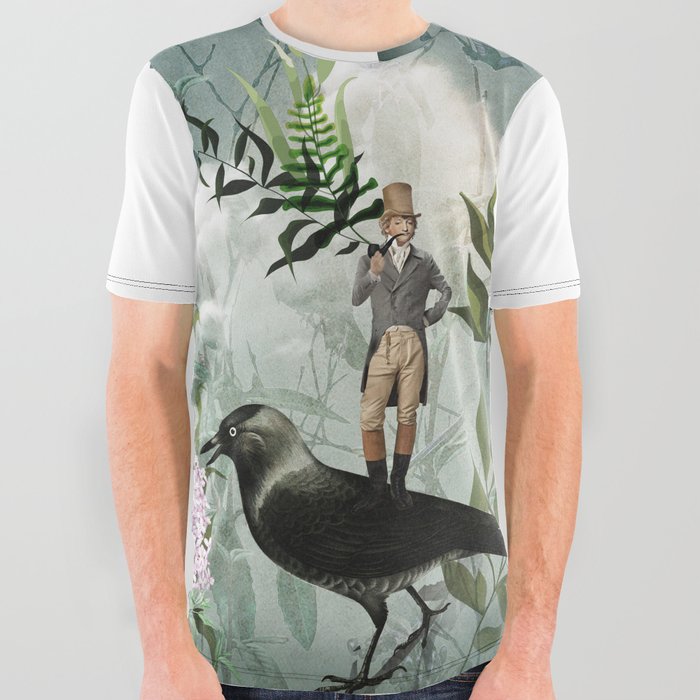 In the forest All Over Graphic Tee