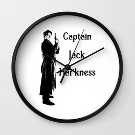 Captain Jack Harkness - Torchwood Wall Clock | Jackharkness, Doctorwho, Graphicdesign, Torchwood 