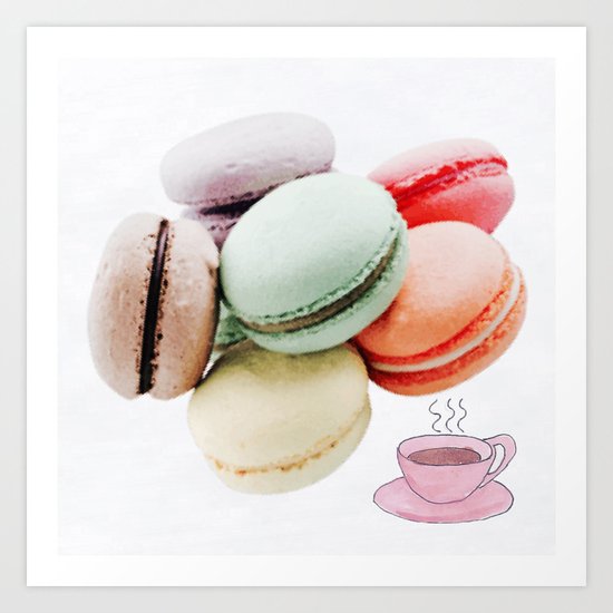 Tea Time Art Print